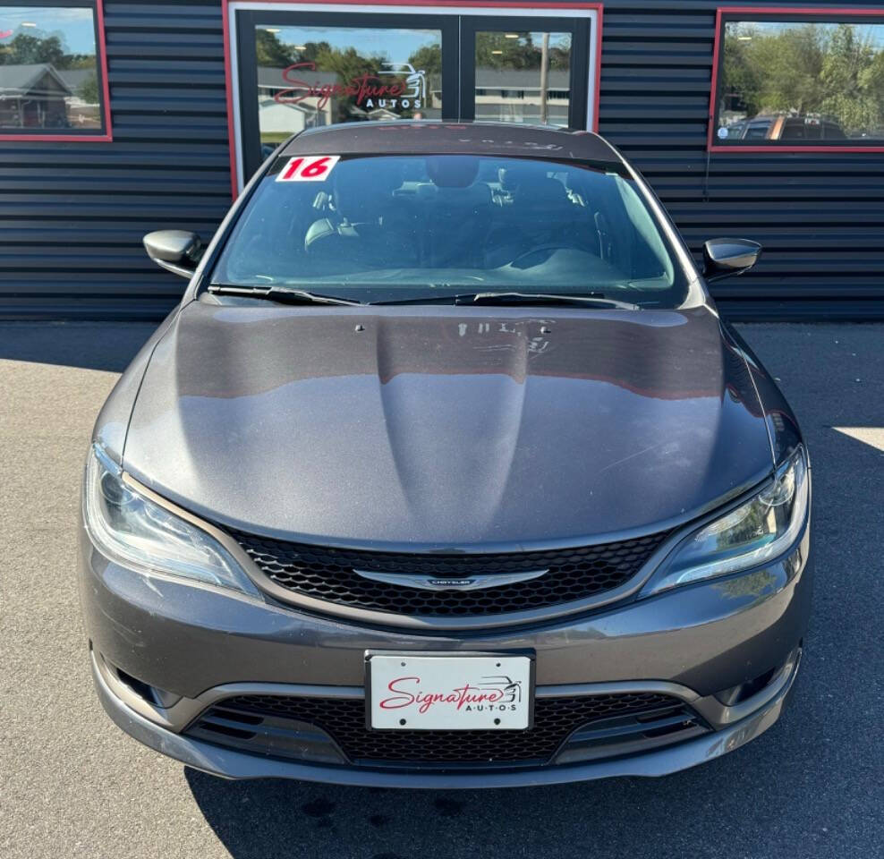 2016 Chrysler 200 for sale at SIGNATURE AUTOS LLC in Weston, WI