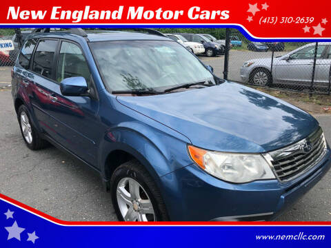 2009 Subaru Forester for sale at New England Motor Cars in Springfield MA
