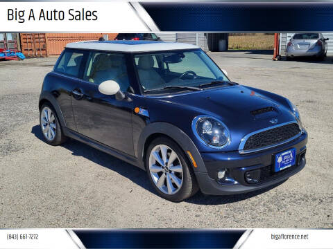 2013 MINI Hardtop for sale at Big A Auto Sales Lot 2 in Florence SC