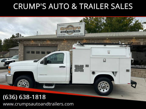 2015 Chevrolet Silverado 3500HD for sale at CRUMP'S AUTO & TRAILER SALES in Crystal City MO