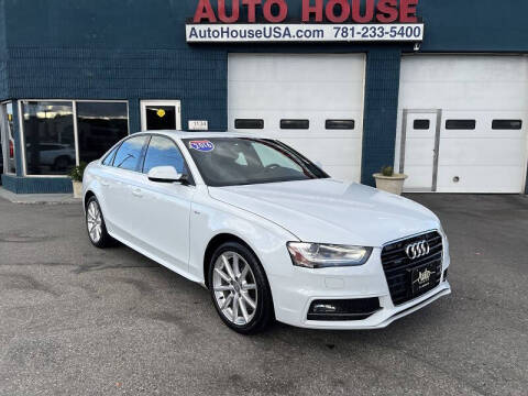 2016 Audi A4 for sale at Auto House USA in Saugus MA