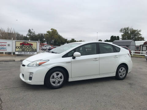 2010 Toyota Prius for sale at Cordova Motors in Lawrence KS