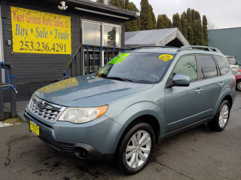2012 Subaru Forester for sale at KENT GRAND AUTO SALES LLC in Kent WA