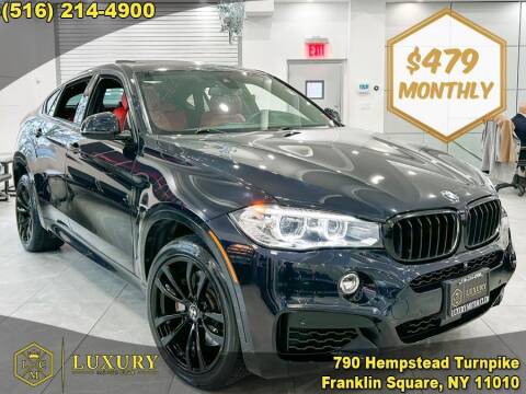 2017 BMW X6 for sale at LUXURY MOTOR CLUB in Franklin Square NY