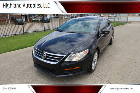 2012 Volkswagen CC for sale at Highland Autoplex, LLC in Dallas TX