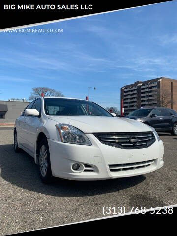 2012 Nissan Altima for sale at BIG MIKE AUTO SALES LLC in Lincoln Park MI