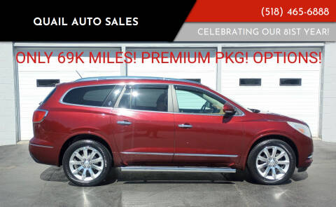 2015 Buick Enclave for sale at Quail Auto Sales in Albany NY
