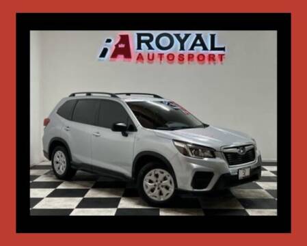 2019 Subaru Forester for sale at Royal AutoSport in Elk Grove CA