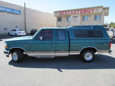 1996 Ford F-150 for sale at Best Auto Buy in Las Vegas NV