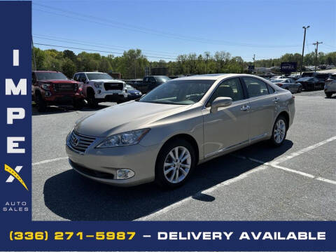 2012 Lexus ES 350 for sale at Impex Auto Sales in Greensboro NC