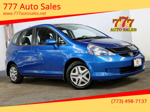 2008 Honda Fit for sale at 777 Auto Sales in Bedford Park IL