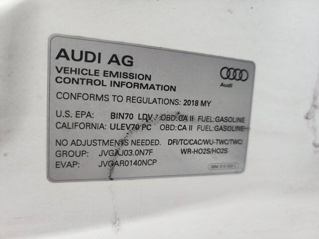 2018 Audi S5 3.0T quattro Premium Plus