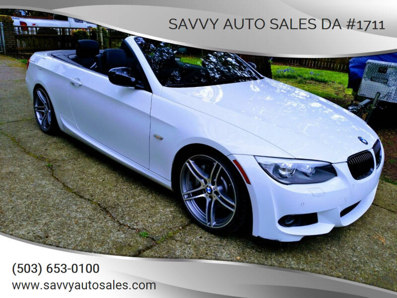 2011 BMW 3 Series for sale at SAVVY AUTO SALES DA #1711 in Portland OR