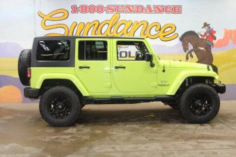 2017 Jeep Wrangler Unlimited for sale at Sundance Chevrolet in Grand Ledge MI