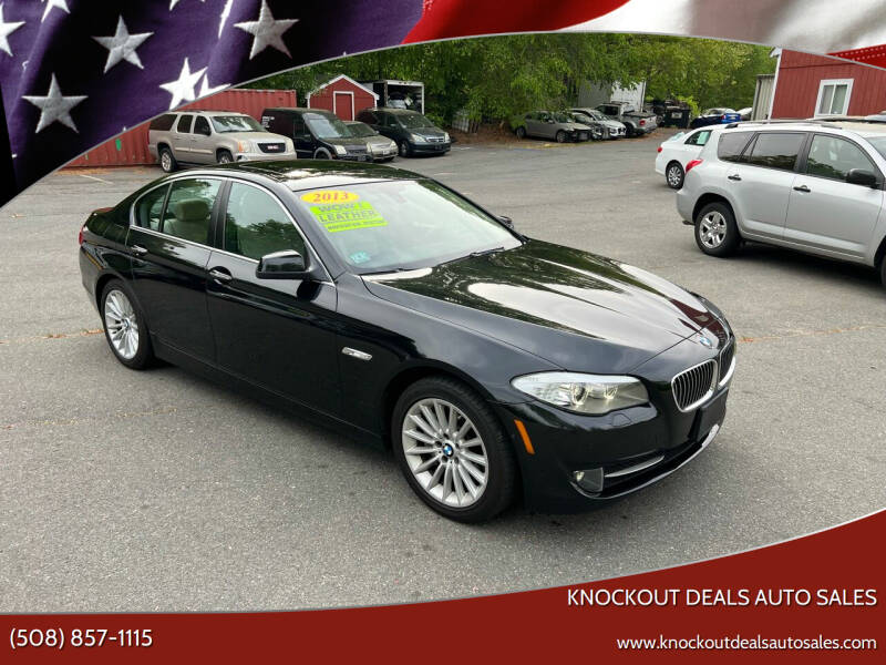 2013 BMW 5 Series for sale at Knockout Deals Auto Sales in West Bridgewater MA
