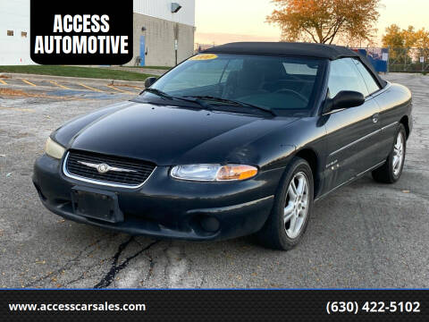 2000 Chrysler Sebring for sale at ACCESS AUTOMOTIVE in Bensenville IL
