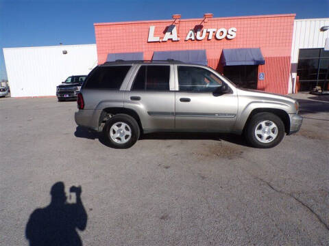2002 Chevrolet TrailBlazer for sale at L A AUTOS in Omaha NE