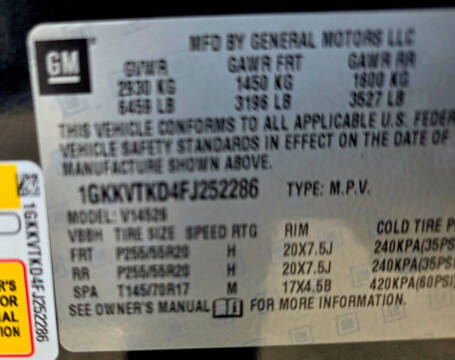 2015 GMC Acadia Denali