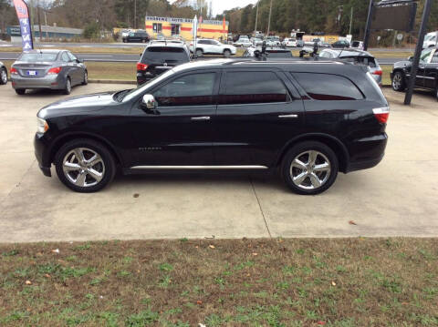 2013 Dodge Durango for sale at Valid Motors INC in Griffin GA