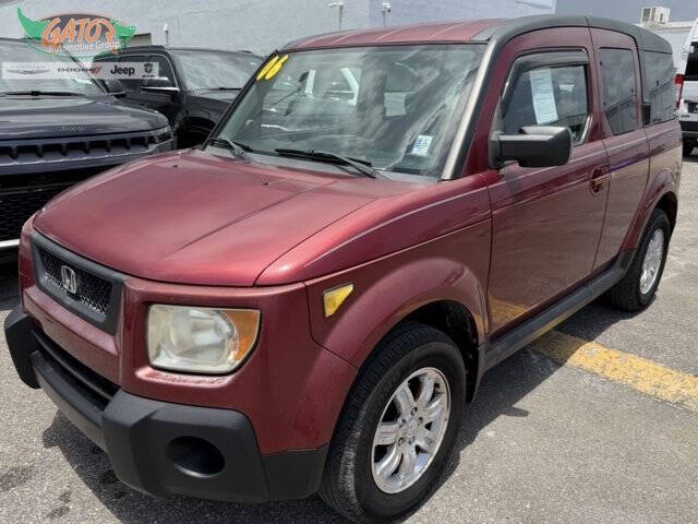 Dk. Red 2006 Honda Element EX-P EX-P 4dr SUV 4A 1