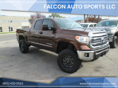 2016 Toyota Tundra for sale at Falcon Auto Sports LLC in Murray UT