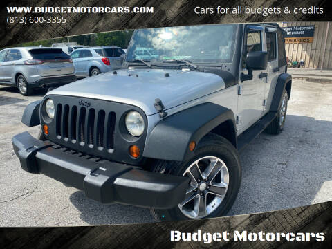 2008 Jeep Wrangler Unlimited for sale at Budget Motorcars in Tampa FL