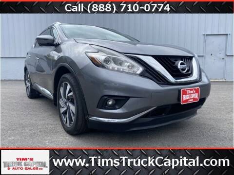 2017 Nissan Murano for sale at TTC AUTO OUTLET/TIM'S TRUCK CAPITAL & AUTO SALES INC ANNEX in Epsom NH
