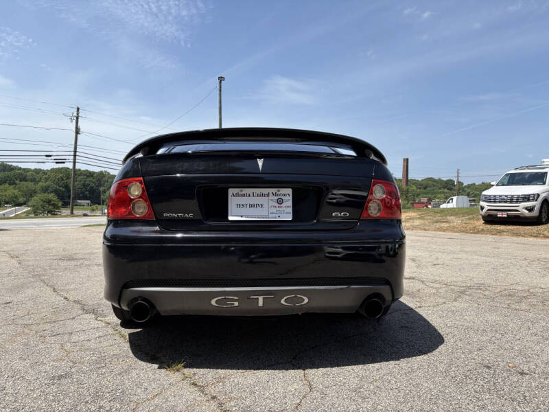 2005 Pontiac GTO