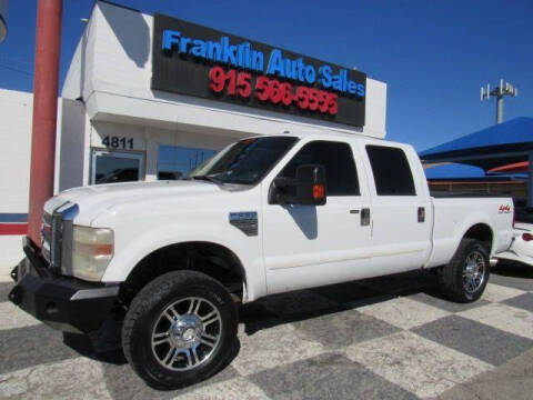 2008 Ford F-250 Super Duty for sale at Franklin Auto Sales in El Paso TX