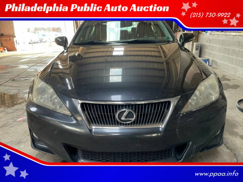 2011 Lexus IS 250 for sale at Philadelphia Public Auto Auction in Philadelphia PA