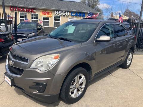 2012 Chevrolet Equinox for sale at DYNAMIC CARS in Baltimore MD