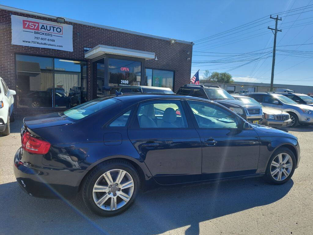 2011 Audi A4 for sale at 757 Auto Brokers in Norfolk, VA