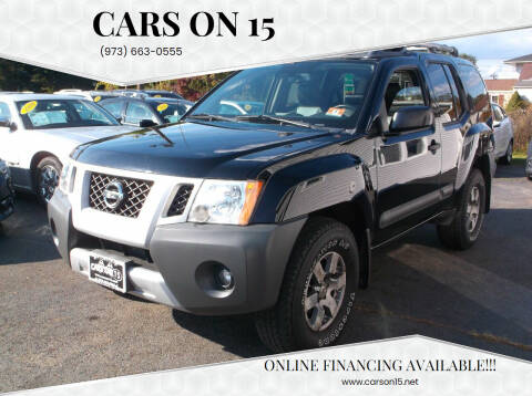 2011 Nissan Xterra for sale at Cars On 15 in Lake Hopatcong NJ