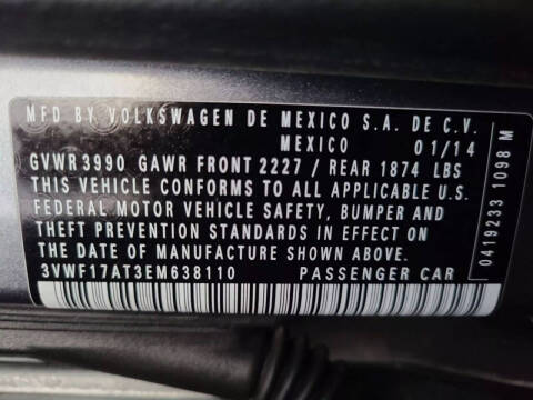 2014 Volkswagen Beetle 1.8T Entry PZEV