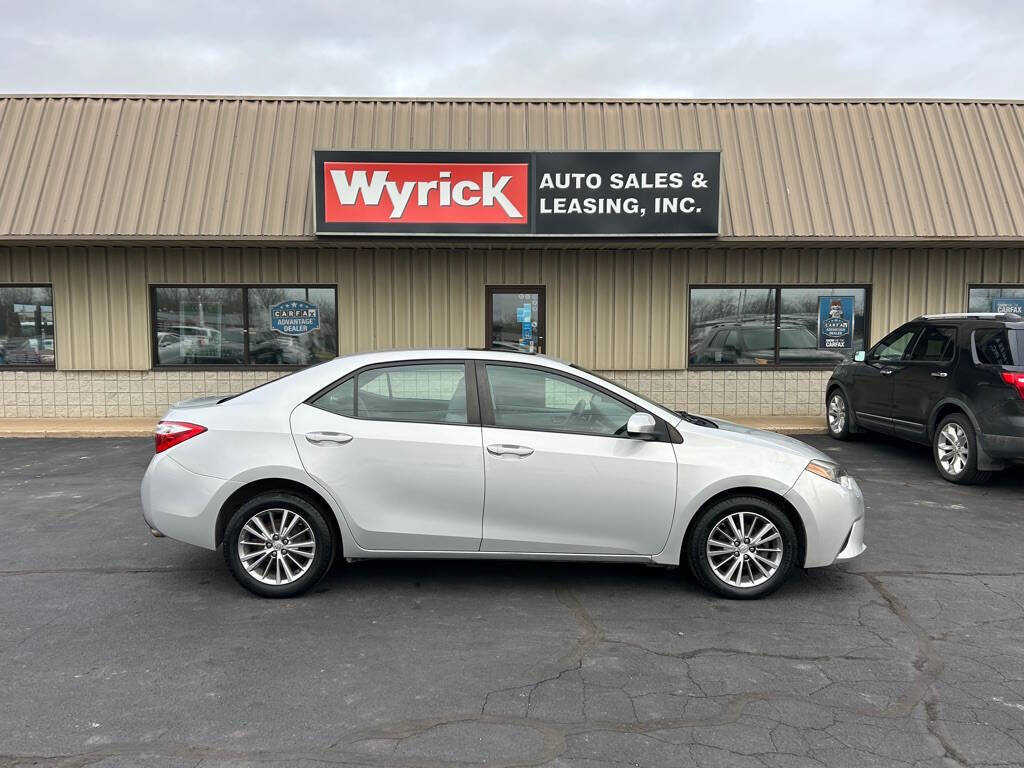 2014 Toyota Corolla for sale at Wyrick Auto Sales & Leasing Inc in Holland, MI