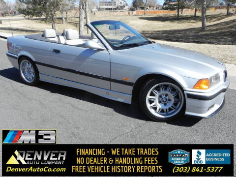 1998 BMW M3 for sale at Denver Auto Company in Parker CO