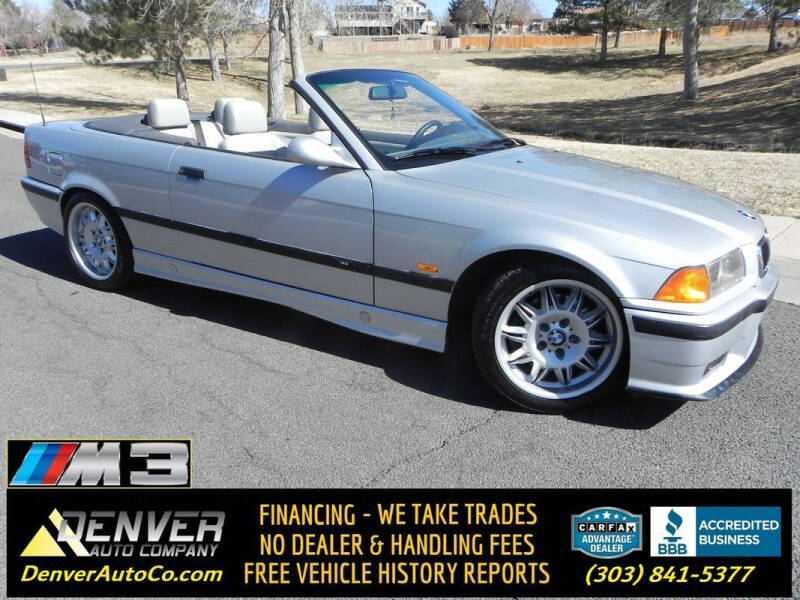 1998 BMW M3 for sale at Denver Auto Company in Parker CO