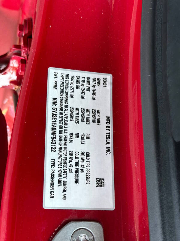 2021 Tesla Model 3 Base photo 27