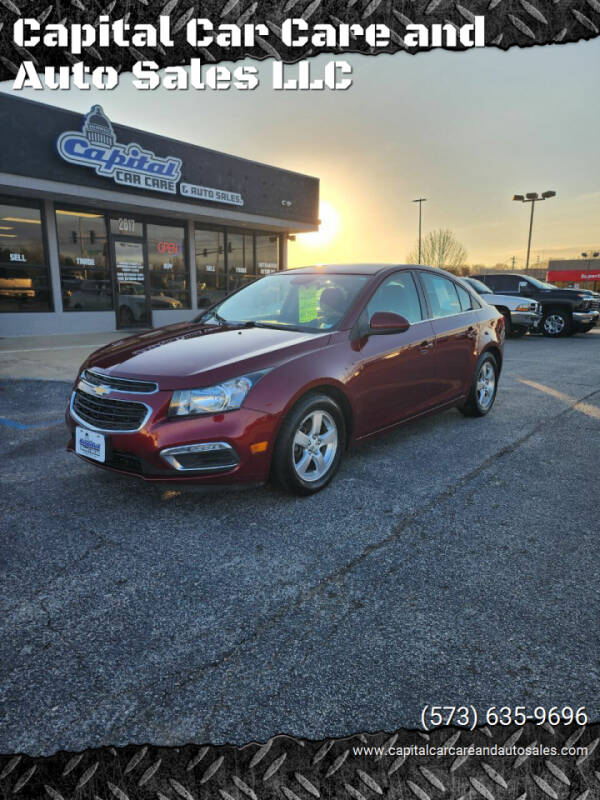2015 Chevrolet Cruze for sale at Capital Car Care and Auto Sales LLC in Jefferson City MO
