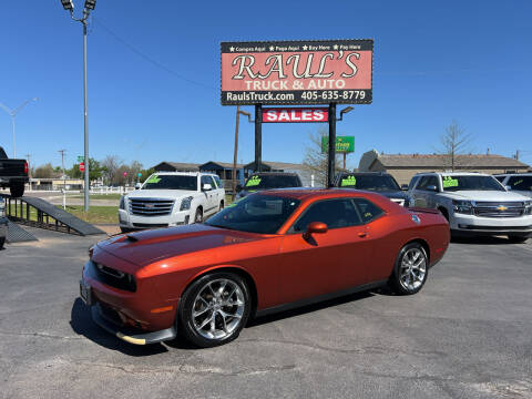 2021 Dodge Challenger for sale at RAUL'S TRUCK & AUTO SALES, INC in Oklahoma City OK