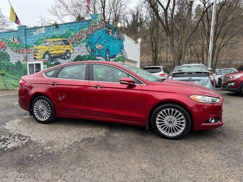 2015 Ford Fusion for sale at SHOWCASE MOTORS LLC in Pittsburgh PA