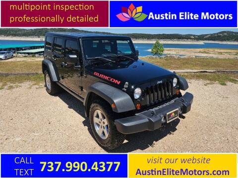 2010 Jeep Wrangler Unlimited for sale at Austin Elite Motors in Austin TX