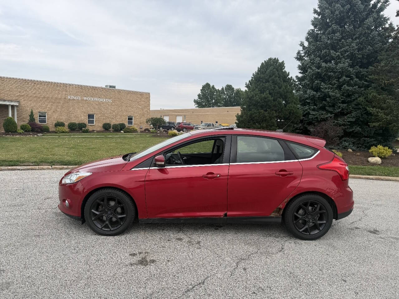 Red Candy Metallic Tinted Clearcoat 2012 Ford Focus SEL SEL 4dr Hatchback 2