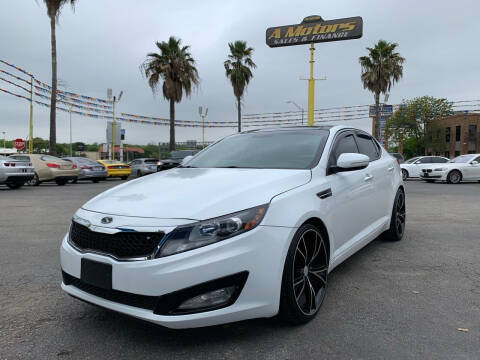 2013 Kia Optima for sale at A MOTORS SALES AND FINANCE in San Antonio TX