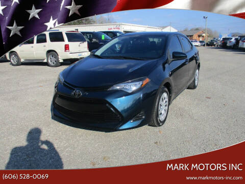 2019 Toyota Corolla for sale at Mark Motors Inc in Gray KY