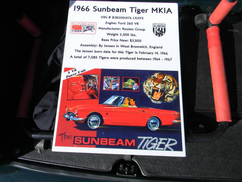 1966 Sunbeam Tiger