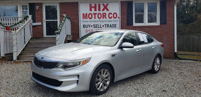 2018 Kia Optima for sale at Hix Motor Co in Jacksonville, NC