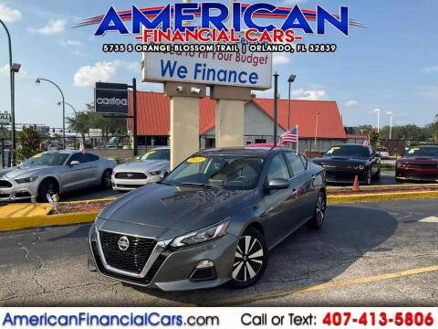 2022 Nissan Altima for sale at American Financial Cars in Orlando FL