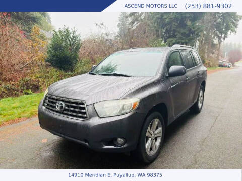 2008 Toyota Highlander Sport