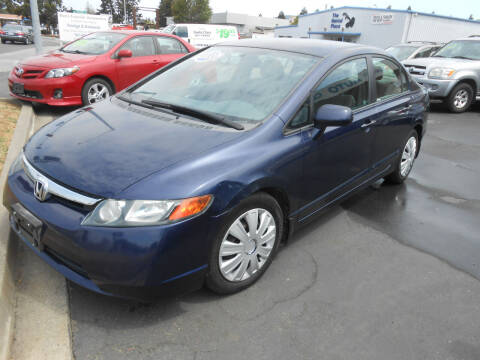 2007 Honda Civic for sale at Sutherlands Auto Center in Rohnert Park CA